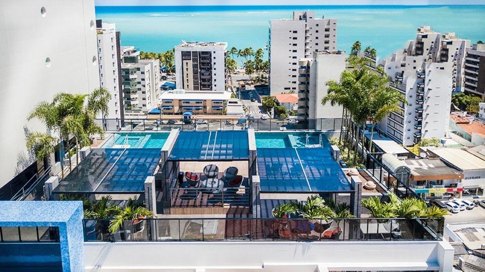 Time Apto 410 Quarto Sala Luxo Conforto Na Praia Ponta Verde Maceió Exterior foto